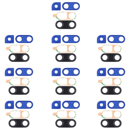 For Huawei Nova 4 10pcs Camera Lens Cover (Blue) - Camera Series by buy2fix | Online Shopping UK | buy2fix