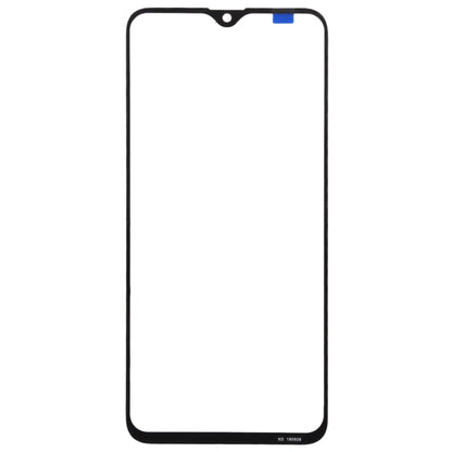 For OPPO Reno Z Front Screen Outer Glass Lens (Black) - Outer Glass Lens by buy2fix | Online Shopping UK | buy2fix