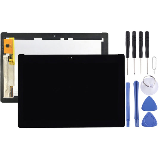 OEM LCD Screen for Asus Zenpad 10 Z300 Z300CL Z300CNL P01T (Yellow Flex Cable Version) with Digitizer Full Assembly (Black) - LCD Screen by buy2fix | Online Shopping UK | buy2fix