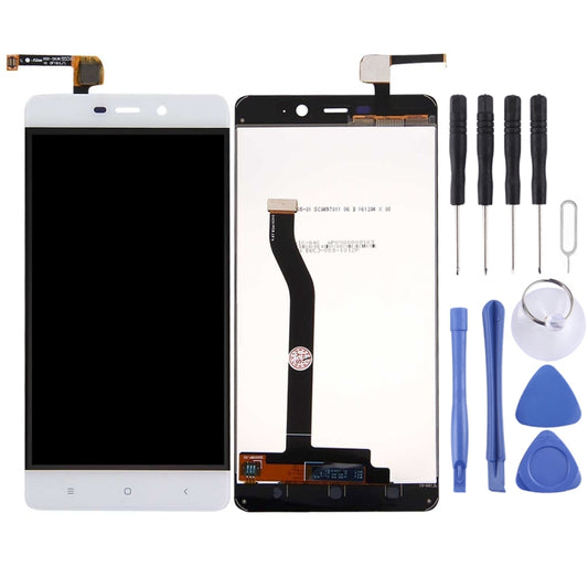 TFT LCD Screen for Xiaomi Redmi 4 Prime / Pro with Digitizer Full Assembly(White) - LCD Screen by buy2fix | Online Shopping UK | buy2fix