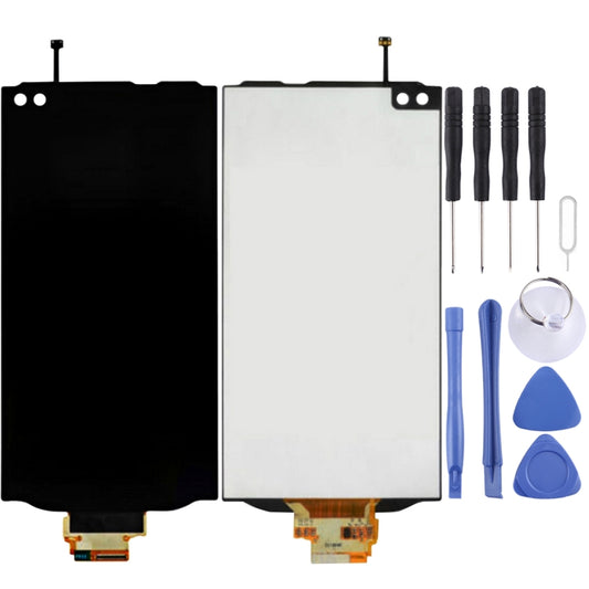 LCD Screen and Digitizer Full Assembly for LG V10 H960YK H900 VS990 H968 H961S H901 F600S F600L F600K RS987 H960AR H960A(Black) - For LG by buy2fix | Online Shopping UK | buy2fix