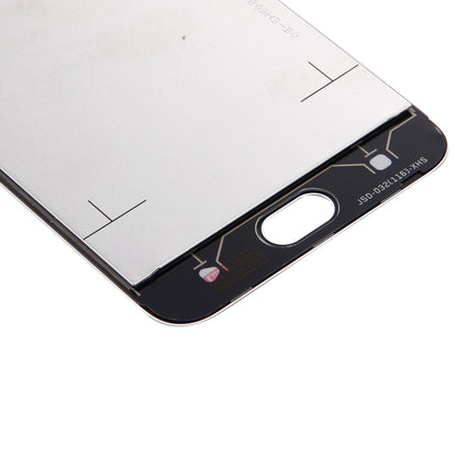 TFT LCD Screen For OPPO A57 with Digitizer Full Assembly(White) - LCD Screen by buy2fix | Online Shopping UK | buy2fix