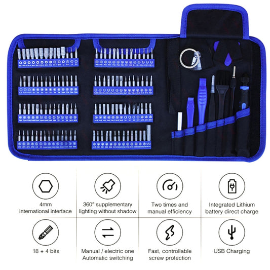 126 in 1 Kaisi K-9126 Magnetic Screwdriver Set Precision Screwdriver Tool Kit Repair Hand Tool - Screwdriver Set by Kaisi | Online Shopping UK | buy2fix