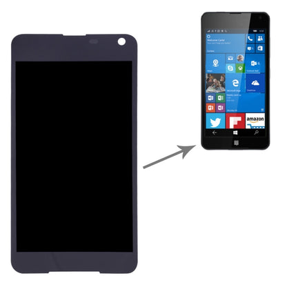 TFT LCD Screen for Microsoft Lumia 650 with Digitizer Full Assembly (Black) - For Microsoft by buy2fix | Online Shopping UK | buy2fix