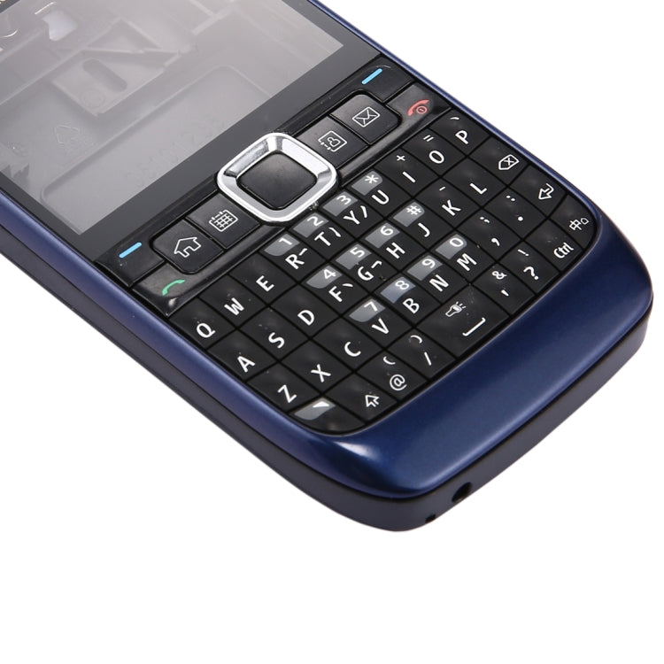 Full Housing Cover (Front Cover + Middle Frame Bezel + Battery Back Cover + Keyboard) for Nokia E63(Dark Blue) - Full Housing Cover by buy2fix | Online Shopping UK | buy2fix