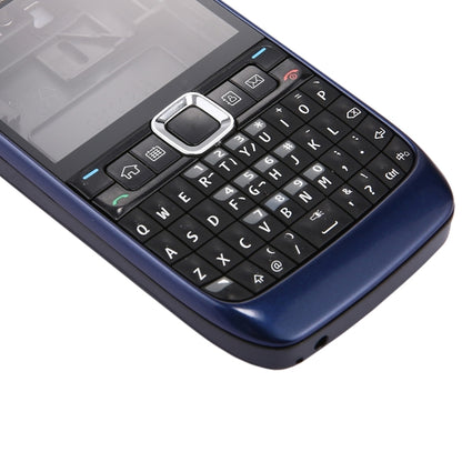 Full Housing Cover (Front Cover + Middle Frame Bezel + Battery Back Cover + Keyboard) for Nokia E63(Dark Blue) - Full Housing Cover by buy2fix | Online Shopping UK | buy2fix