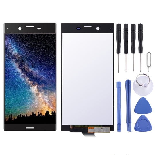 Original-LCD-Bildschirm + Original-Touchpanel für Sony Xperia XZ (Schwarz)