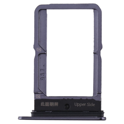 For vivo S5 SIM Card Tray + SIM Card Tray (Black) - Card Tray by buy2fix | Online Shopping UK | buy2fix