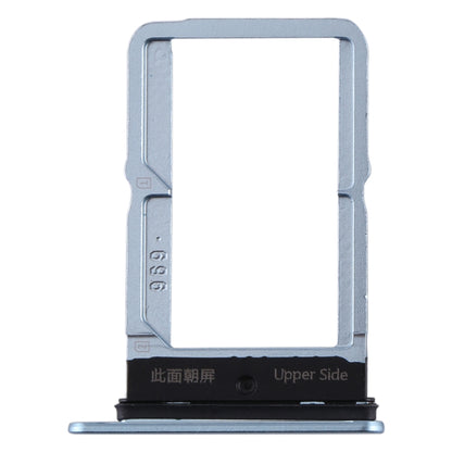 For vivo S5 SIM Card Tray + SIM Card Tray (Grey) - Card Tray by buy2fix | Online Shopping UK | buy2fix