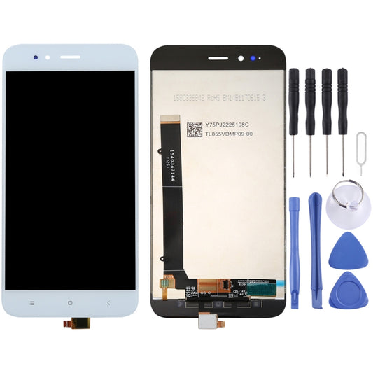 TFT LCD Screen for Xiaomi Mi 5X / A1 with Digitizer Full Assembly(White) - LCD Screen by buy2fix | Online Shopping UK | buy2fix