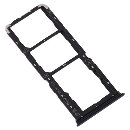 For Vivo S1 SIM Card Tray + SIM Card Tray + Micro SD Card Tray (Black) - Card Tray by buy2fix | Online Shopping UK | buy2fix