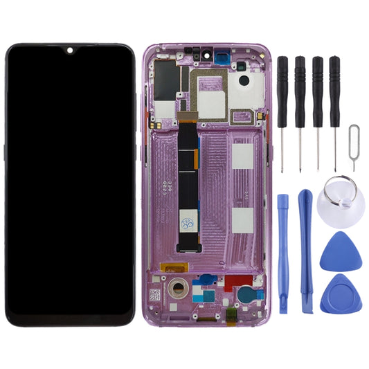 OLED LCD Screen for Xiaomi Mi 9 Digitizer Full Assembly with Frame(Pink) - LCD Screen by buy2fix | Online Shopping UK | buy2fix