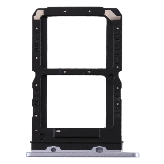 For Realme X2 Pro SIM Card Tray + SIM Card Tray (Silver) - Card Tray by buy2fix | Online Shopping UK | buy2fix
