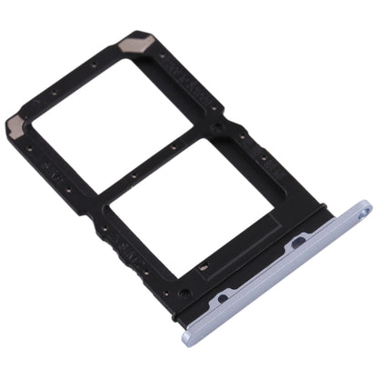 For Realme X2 Pro SIM Card Tray + SIM Card Tray (Silver) - Card Tray by buy2fix | Online Shopping UK | buy2fix