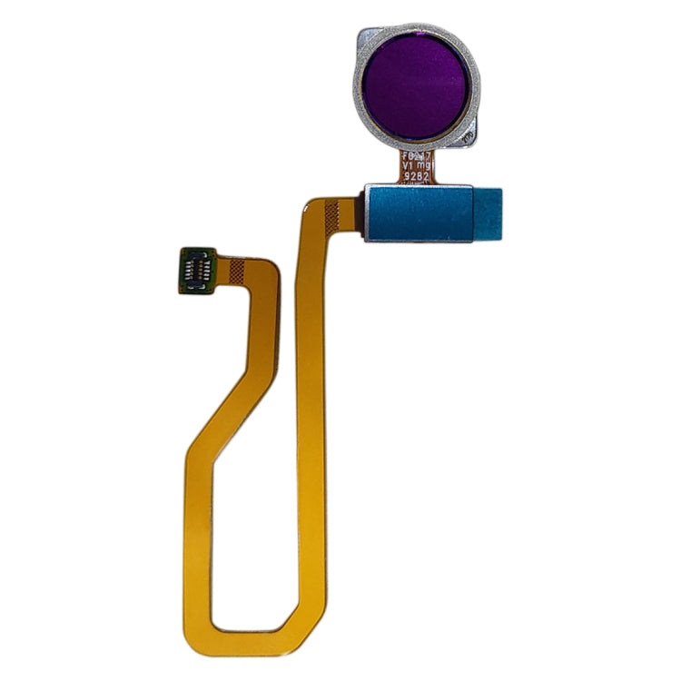 Fingerprint Sensor Flex Cable with Extension for Xiaomi Redmi Note 7(Purple) - Flex Cable by buy2fix | Online Shopping UK | buy2fix