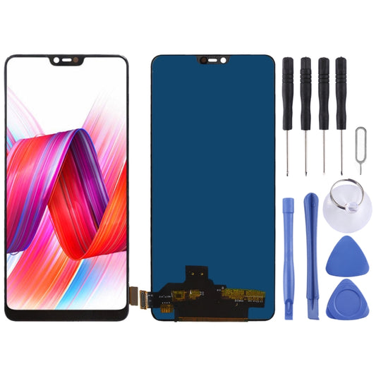 TFT LCD Screen for OPPO R15 with Digitizer Full Assembly (Black) - LCD Screen by buy2fix | Online Shopping UK | buy2fix