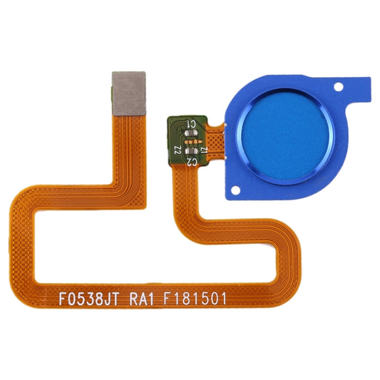 Fingerprint Sensor Flex Cable for Huawei Enjoy 8 (Blue) - Flex Cable by buy2fix | Online Shopping UK | buy2fix