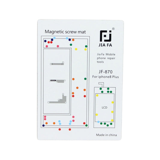 JIAFA Magnetic Screws Mat for iPhone 8 Plus - Magnetic Screws Mat by JIAFA | Online Shopping UK | buy2fix