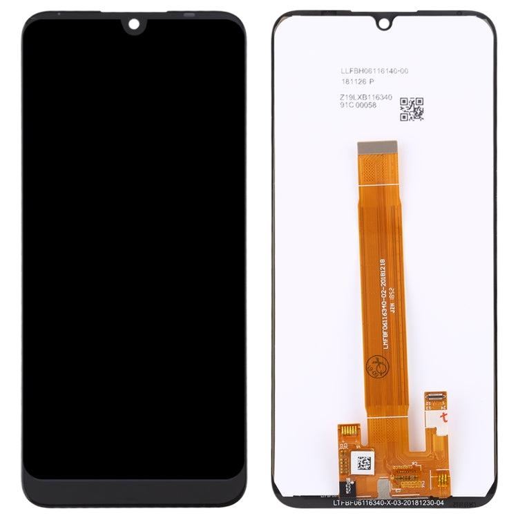 TFT LCD Screen for Wiko VIEW3 LITE with Digitizer Full Assembly (Black) by buy2fix