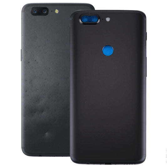 For OnePlus 5T Back Cover (Black) - Back Cover by buy2fix | Online Shopping UK | buy2fix