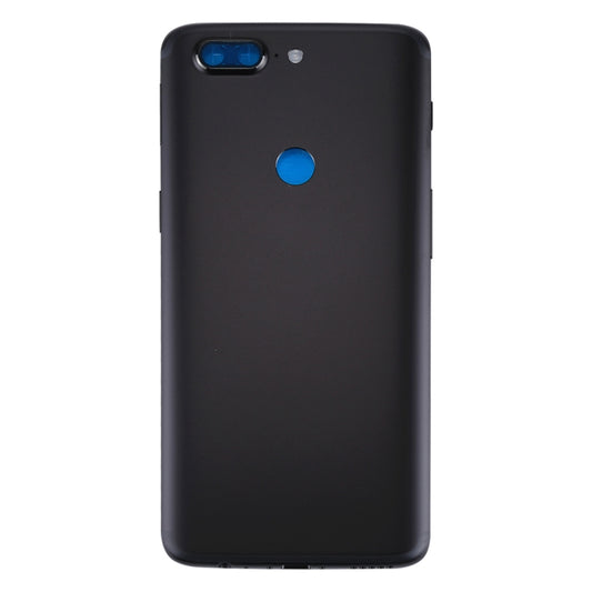For OnePlus 5T Back Cover (Black) - Back Cover by buy2fix | Online Shopping UK | buy2fix