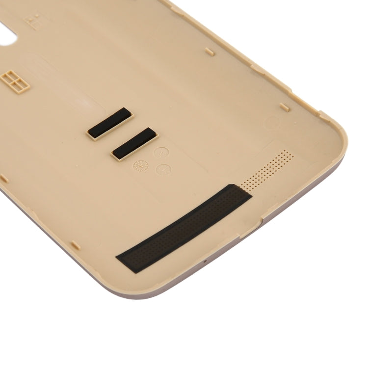Original Brushed Texture Back Battery Cover for Asus Zenfone 2 / ZE551ML (Gold) - Back Cover by buy2fix | Online Shopping UK | buy2fix