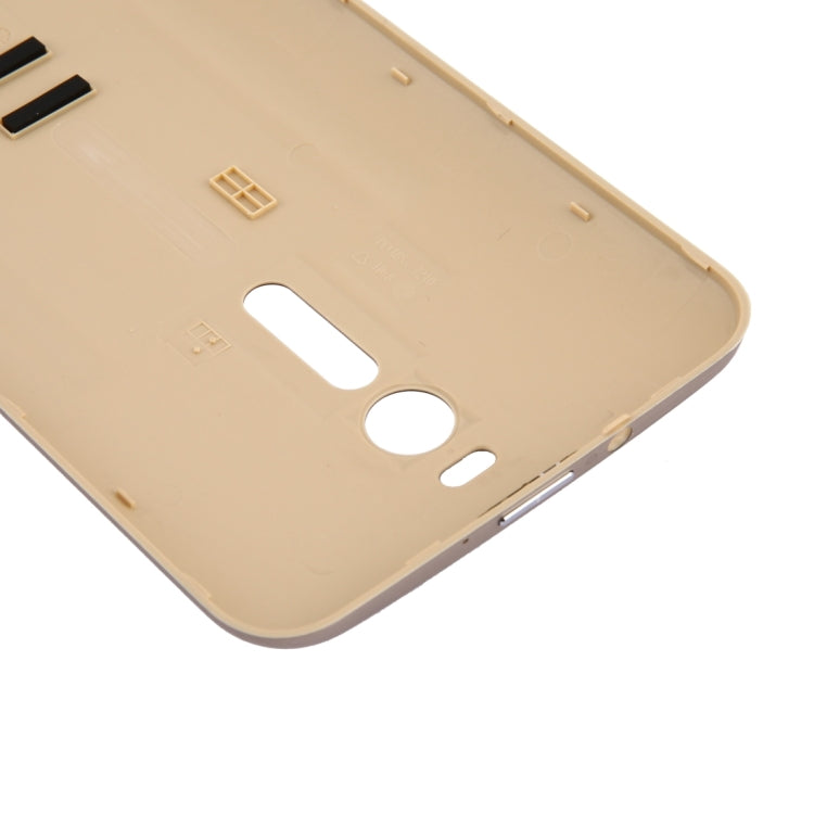 Original Brushed Texture Back Battery Cover for Asus Zenfone 2 / ZE551ML (Gold) - Back Cover by buy2fix | Online Shopping UK | buy2fix