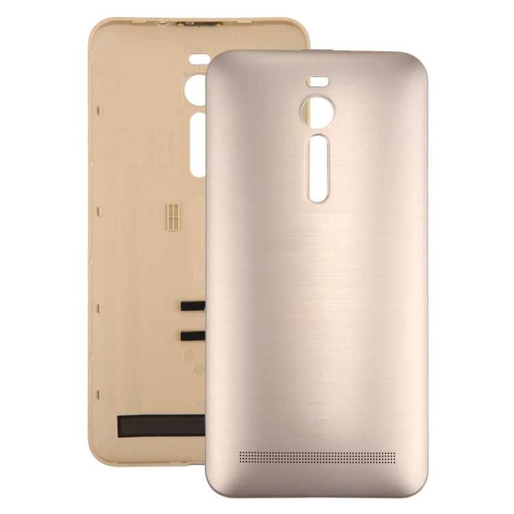 Original Brushed Texture Back Battery Cover for Asus Zenfone 2 / ZE551ML (Gold) - Back Cover by buy2fix | Online Shopping UK | buy2fix