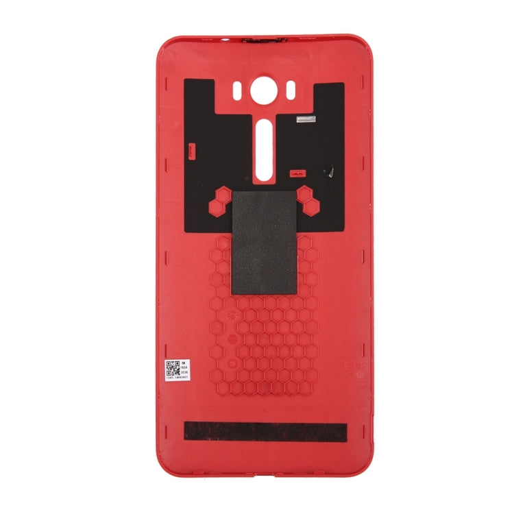 Original Brushed Texture Back Battery Cover for Asus Zenfone 2 Laser / ZE601KL (Red) - Back Cover by buy2fix | Online Shopping UK | buy2fix