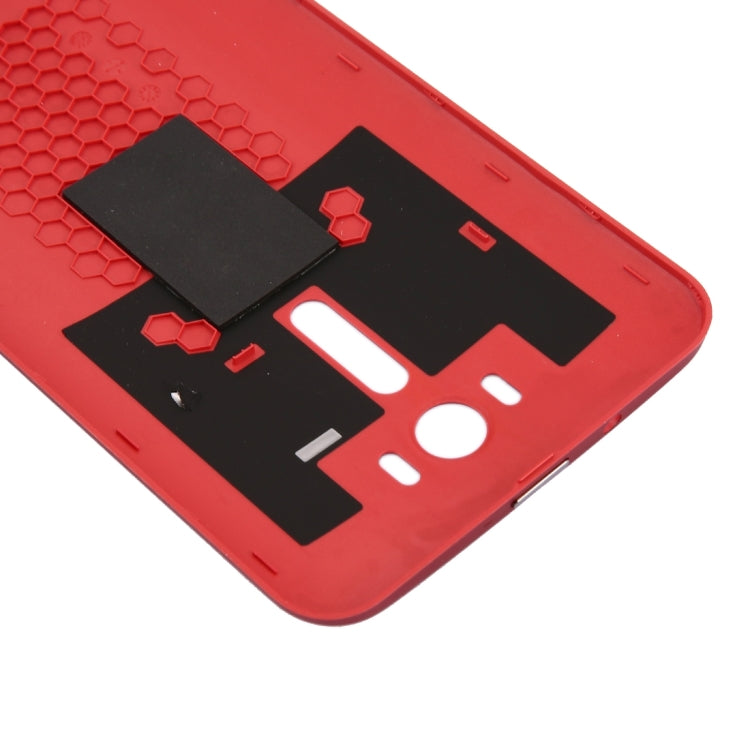 Original Brushed Texture Back Battery Cover for Asus Zenfone 2 Laser / ZE601KL (Red) - Back Cover by buy2fix | Online Shopping UK | buy2fix