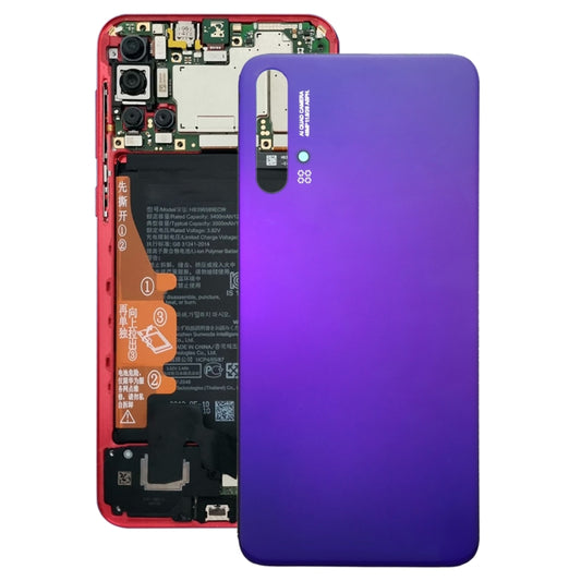Battery Back Cover for Huawei Nova 5 Pro(Purple) - Back Cover by buy2fix | Online Shopping UK | buy2fix