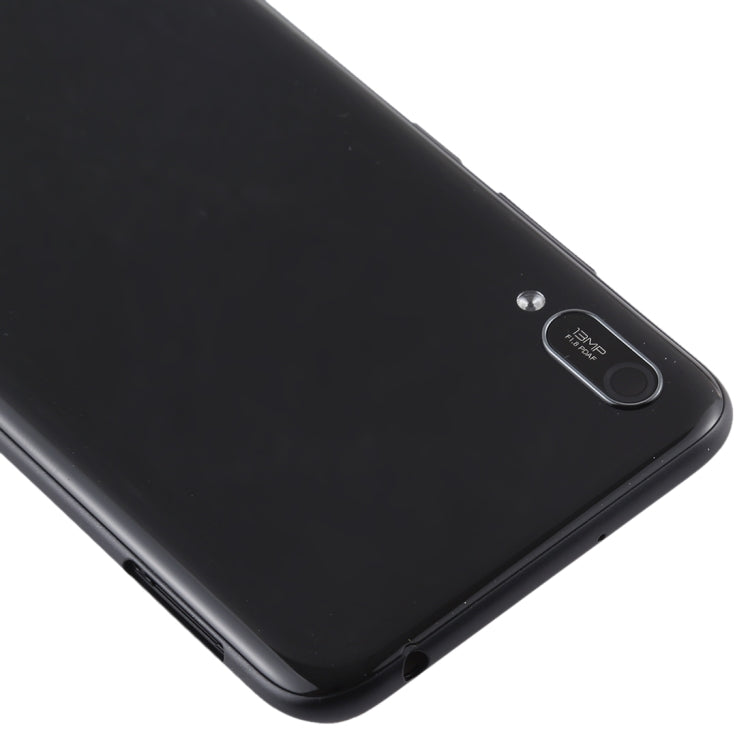Battery Back Cover with Camera Lens & Side Keys for Huawei Enjoy 9e(Black) - Back Cover by buy2fix | Online Shopping UK | buy2fix