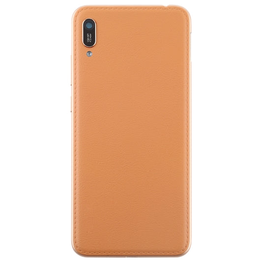 Battery Back Cover with Camera Lens & Side Keys for Huawei Enjoy 9e(Coffee) - Back Cover by buy2fix | Online Shopping UK | buy2fix