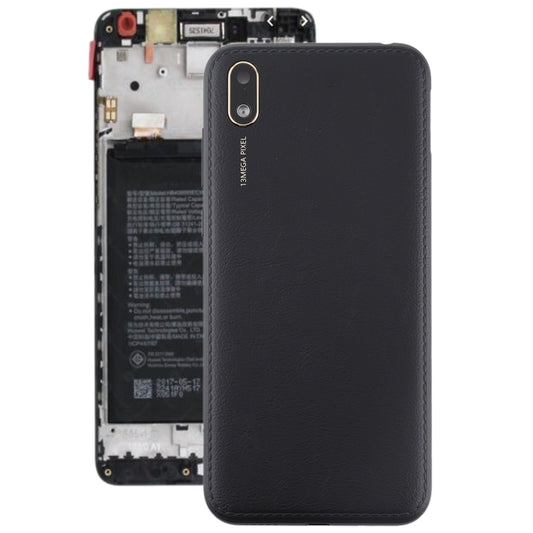Battery Back Cover with Camera Lens & Side Keys for Huawei Y5 (2019)(Black) - Back Cover by buy2fix | Online Shopping UK | buy2fix