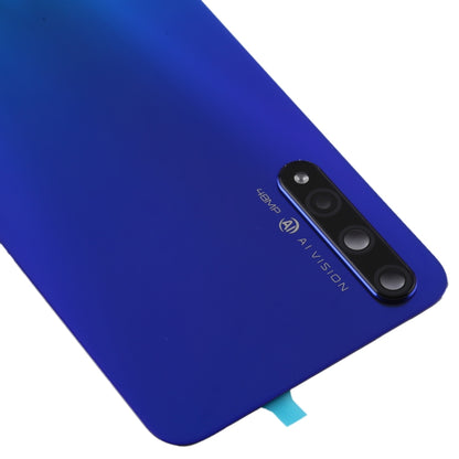 Battery Back Cover with Camera Lens for Huawei Honor 20S(Blue) - Back Cover by buy2fix | Online Shopping UK | buy2fix