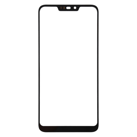Front Screen Outer Glass Lens for Asus Zenfone Max (M2) ZB633KL / ZB632KL X01AD (Black) - Outer Glass Lens by buy2fix | Online Shopping UK | buy2fix