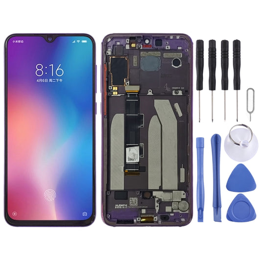Original LCD Screen for Xiaomi Mi 9 SE Digitizer Full Assembly with Frame(Purple) - LCD Screen by buy2fix | Online Shopping UK | buy2fix