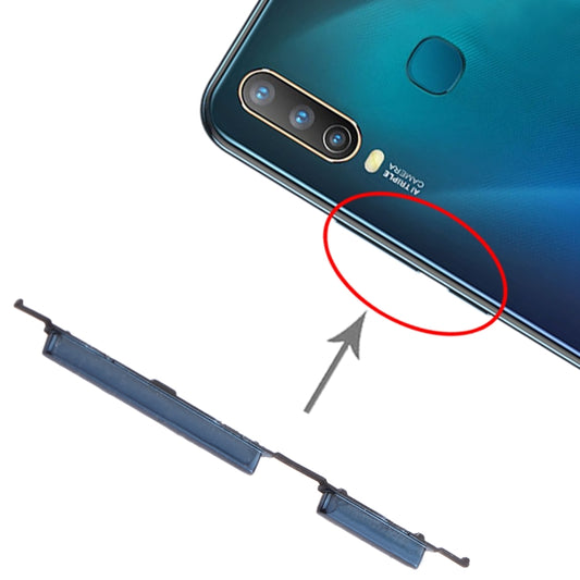 For vivo Y3 Side Keys (Black) - Home key & Side Key by buy2fix | Online Shopping UK | buy2fix