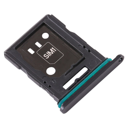 For OPPO Reno 10x zoom SIM Card Tray + SIM Card Tray / Micro SD Card Tray (Black) - Card Tray by buy2fix | Online Shopping UK | buy2fix