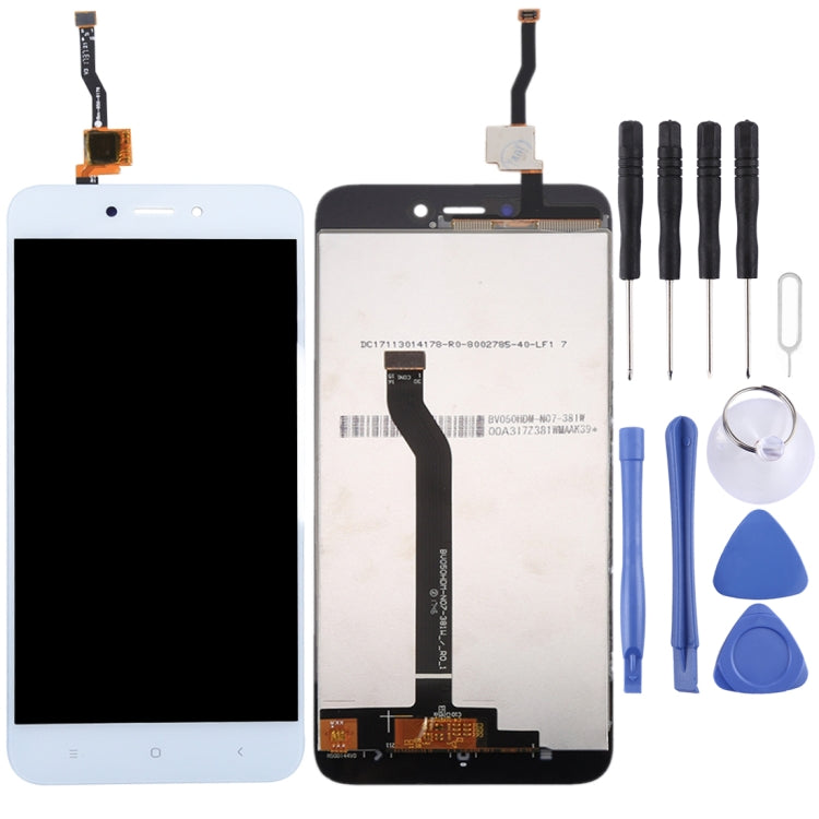 TFT LCD Screen for Xiaomi Redmi 5A with Digitizer Full Assembly(White) - LCD Screen by buy2fix | Online Shopping UK | buy2fix