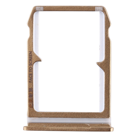 SIM Card Tray + SIM Card Tray for Xiaomi Mi 6(Gold) - Card Tray by buy2fix | Online Shopping UK | buy2fix
