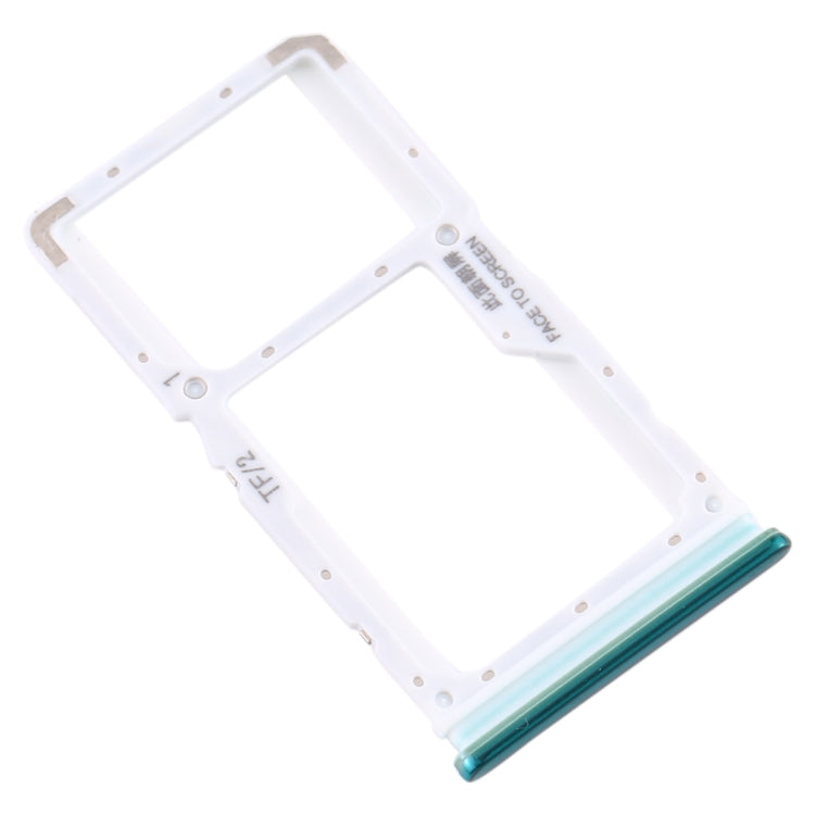 SIM Card Tray + SIM Card Tray / Micro SD Card Tray for Xiaomi Redmi Note 8 Pro (Green) - Card Tray by buy2fix | Online Shopping UK | buy2fix
