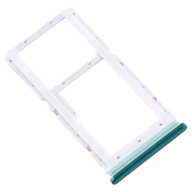 SIM Card Tray + SIM Card Tray / Micro SD Card Tray for Xiaomi Redmi Note 8 Pro (Green) - Card Tray by buy2fix | Online Shopping UK | buy2fix