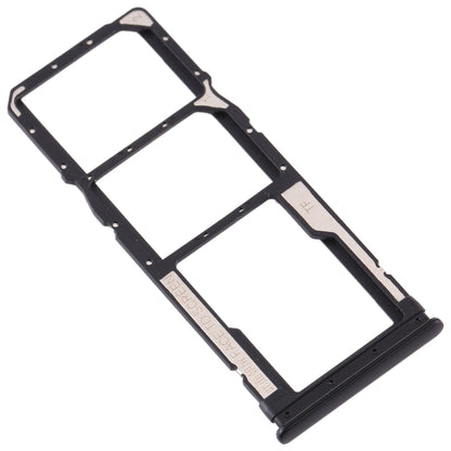 SIM Card Tray + SIM Card Tray + Micro SD Card Tray for Xiaomi Redmi Note 8 (Black) - Card Tray by buy2fix | Online Shopping UK | buy2fix
