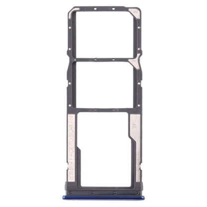 SIM Card Tray + SIM Card Tray + Micro SD Card Tray for Xiaomi Redmi Note 8 (Blue) - Card Tray by buy2fix | Online Shopping UK | buy2fix