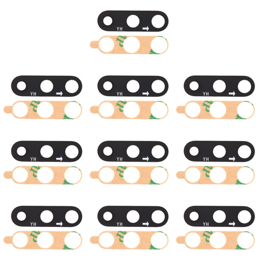 10 PCS Back Camera Lens for Xiaomi Mi CC9e / A3 - Camera by buy2fix | Online Shopping UK | buy2fix