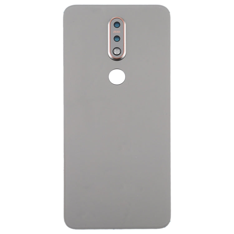 Battery Back Cover for Nokia 7.1(Silver) - Back Cover by buy2fix | Online Shopping UK | buy2fix