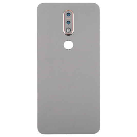 Battery Back Cover for Nokia 7.1(Silver) - Back Cover by buy2fix | Online Shopping UK | buy2fix