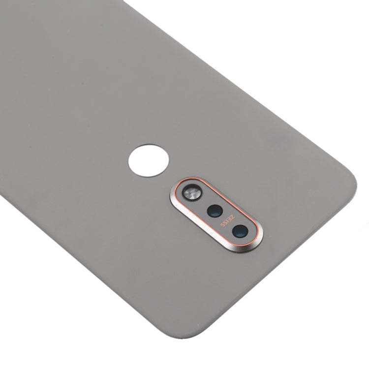 Battery Back Cover for Nokia 7.1(Silver) - Back Cover by buy2fix | Online Shopping UK | buy2fix