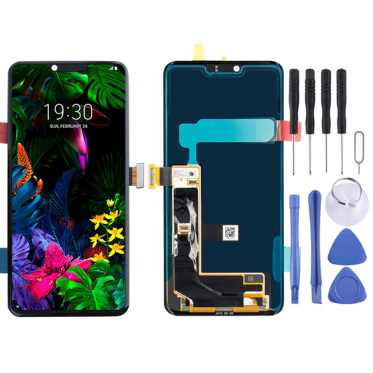 Original LCD Screen for LG G8 ThinQ / G820QM / G820V / G820N / G820UM with Digitizer Full Assembly(Black) - For LG by buy2fix | Online Shopping UK | buy2fix